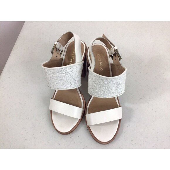 Klub Nico Anthropologie Sandals Heels Womens 6 - Picture 6 of 8